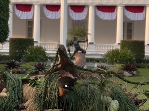 Didit Prabowo dan Stupacaspea Percantik Istana untuk HUT RI, Begini Hasilnya