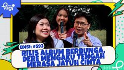 Video: Rilis Album Berbunga, Dere Mengaku tengah Merasa Jatuh Cinta
