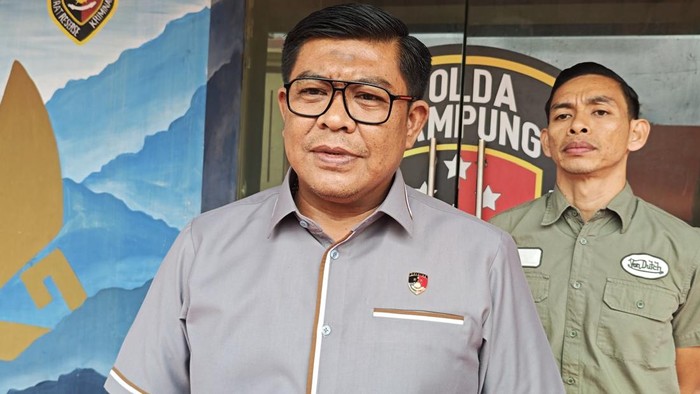 Direktur Ditreskrimum Polda Lampung Kombes Indra Hermawan