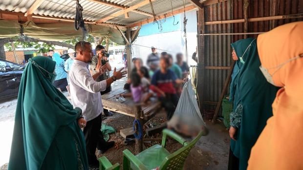 Gubernur Sulsel Andi Sudirman Sulaiman melakukan kunjungan evaluasi program Aksi Stop Stunting di Jeneponto dan Takalar.