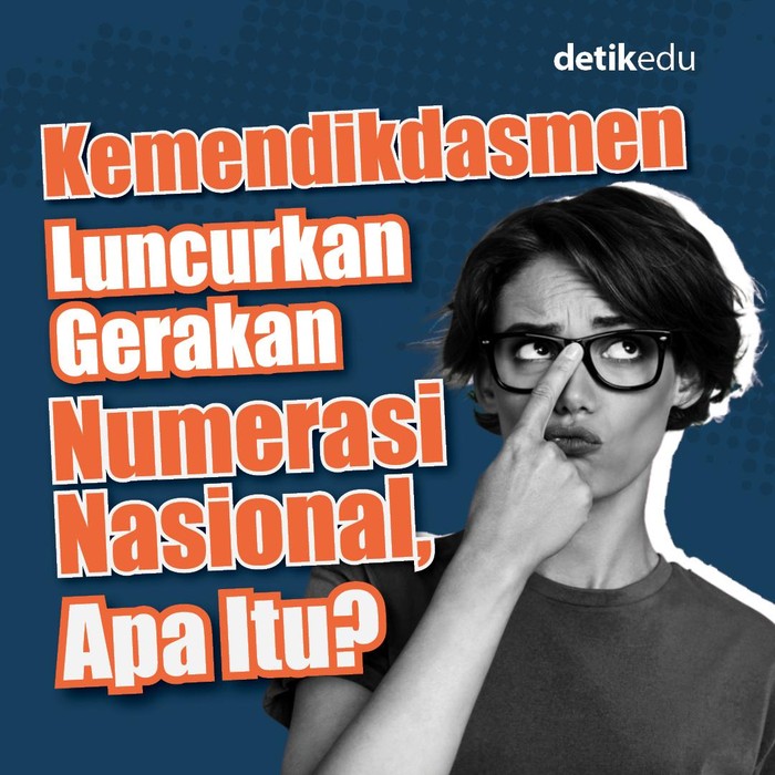 Infografis gerakan numerasi nasional