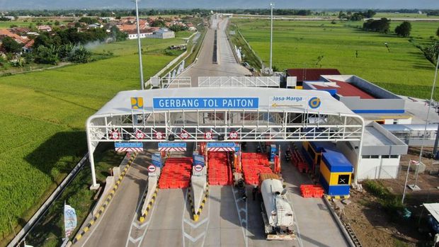 Jalan Tol Probolinggo-Banyuwangi ruas Probolinggo-Besuki. (Dok. Jasa Marga)