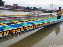 Ini Sultan Sakti Bakung Batuah, Perahu Tertua yang Ikut Pacu Jalur