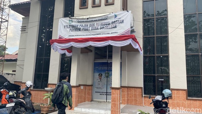 Kantor Pajak dan Retribusi Daerah Parepare, Sulawesi Selatan (Sulsel).