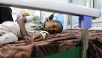 Dilansir Reuters, Selasa (19/8/2025), Somalia sedang bergulat dengan wabah difteri yang terus meningkat yang telah membanjiri rumah sakit dan mengungkap kesenjangan dalam sistem layanan kesehatan negara itu. Foto: REUTERS/Feisal Omar