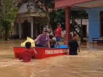 Banjir Rendam Puluhan Rumah di Kalijeruk Cilacap