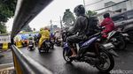 Lalin Lebak Bulus Macet Parah Imbas Proyek Galian di Pasar Jumat
