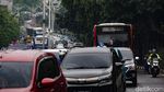 Lalin Lebak Bulus Macet Parah Imbas Proyek Galian di Pasar Jumat