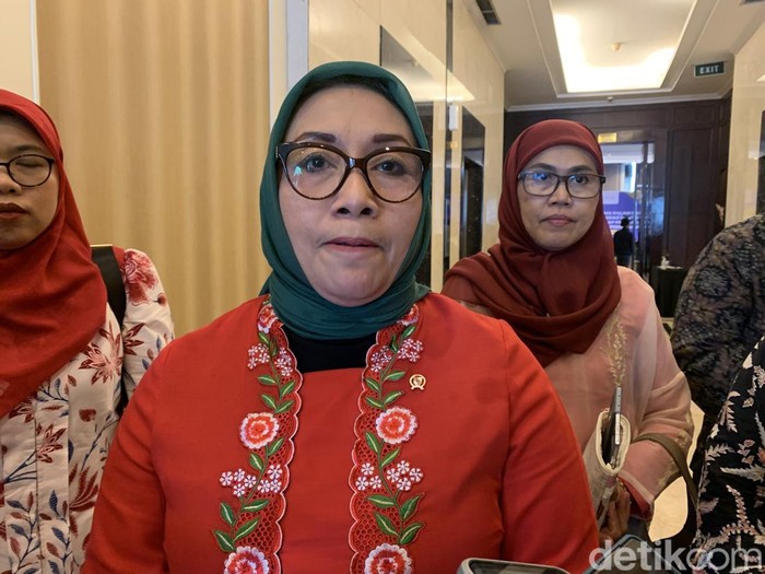 Menteri Pemberdayaan Perempuan dan Perlindungan Anak (PPPA) Arifatul Choiri Fauzi