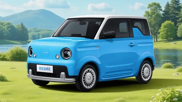 Mobil Listrik Murah Livan Smurf