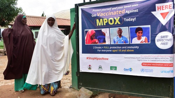 Nigeria Mulai Vaksinasi Mpox di Kaduna, Warga Berisiko Tinggi Jadi Prioritas