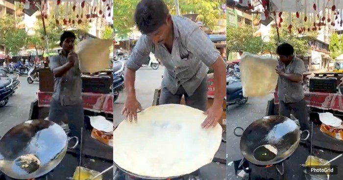Penjual Roti Jorok, Adonannya sampai Sentuh Ketiak!