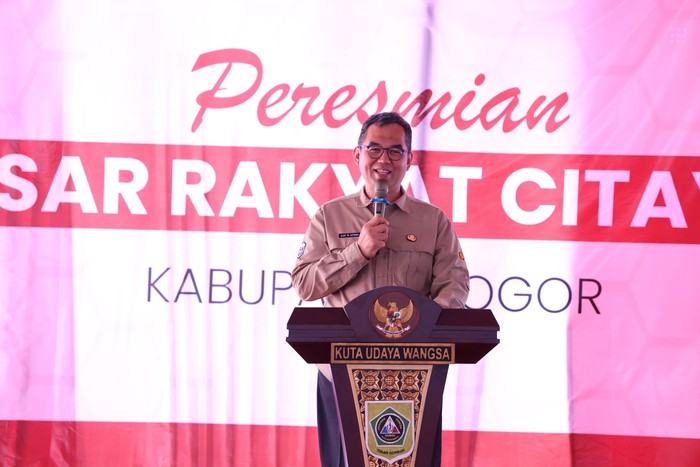 Peresmian Pasar Rakyat Citayam