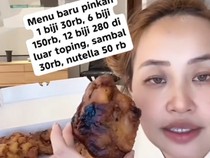 Wow! Pinkan Mambo Jual Pisang Goreng Rp 30 Ribu, Begini Penampakannya