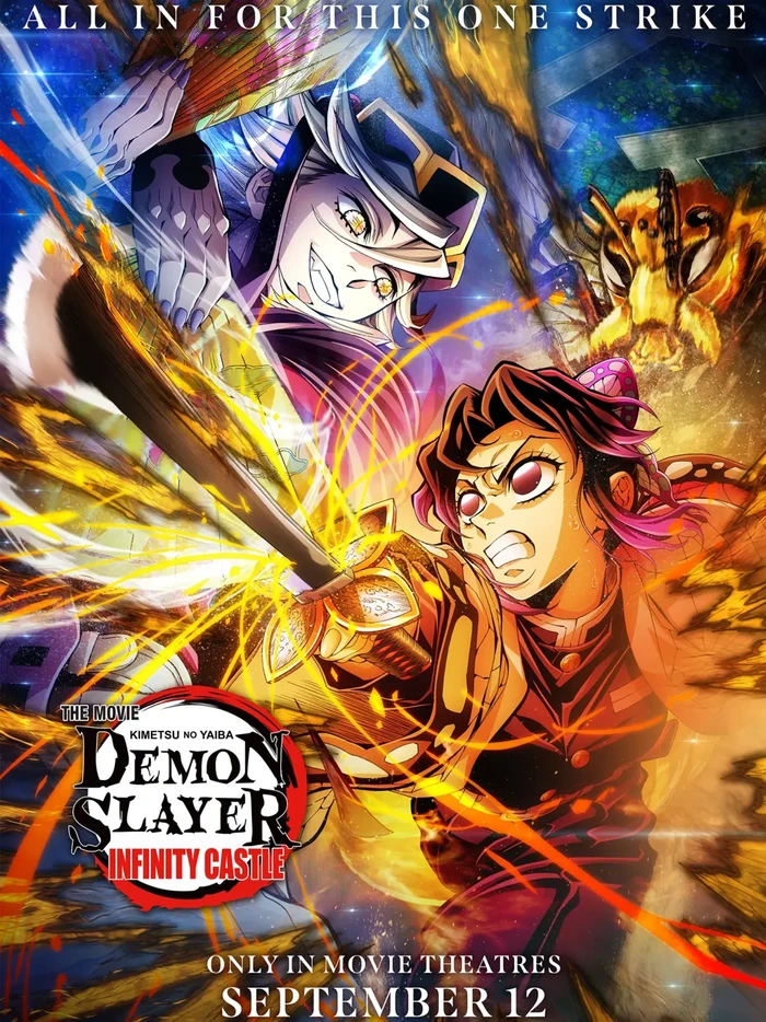 Poster Film Demon Slayer: Kimetsu no Yaiba Infinity Castle
