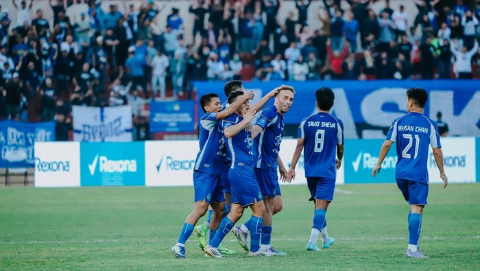 Laga PSIM Jogja vs Arema FC di Stadion Sultan Agung, Bantul, Sabtu (16/8/2025).