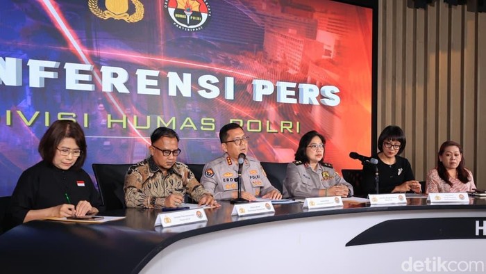 Staf Sumber Daya Manusia (SSDM) Polri kembali menggelar He for She Awards 2025 dalam rangka wujud komitmen terhadap pemberdayaan polisi wanita (polwan) (Ondang/detikcom).