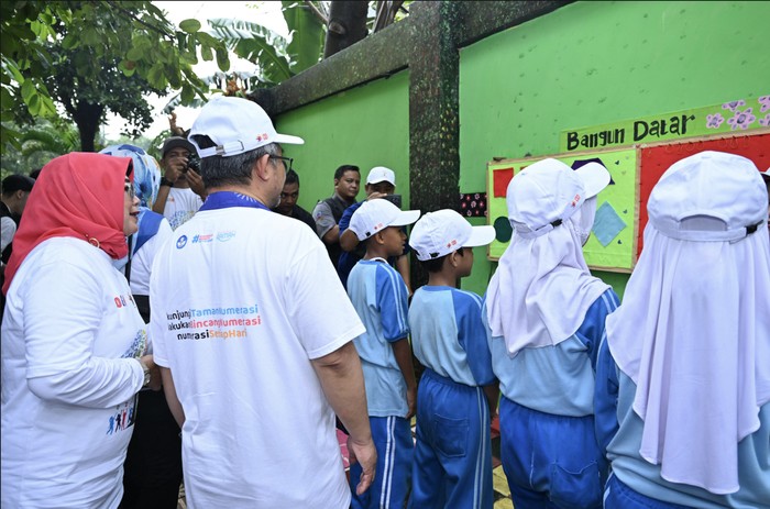 Taman Numerasi yang diresmikan Mendikdasmen Abdul Mu'ti Taman Numerasi yang diresmikan Mendikdasmen Abdul Mu'ti