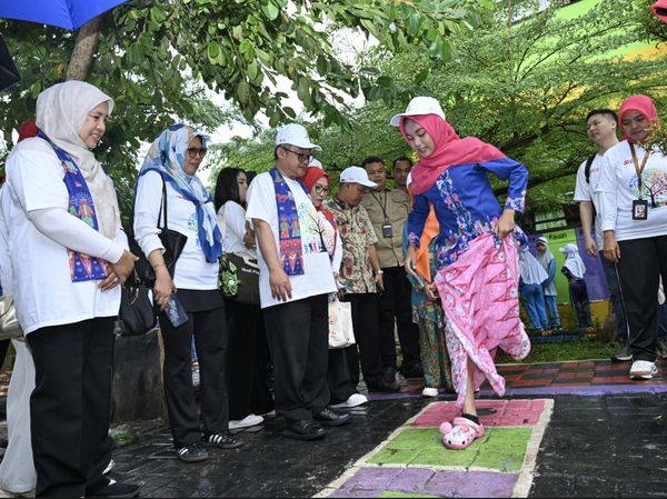 Potret Taman Numerasi, Jadi Sarana Siswa Belajar Matematika