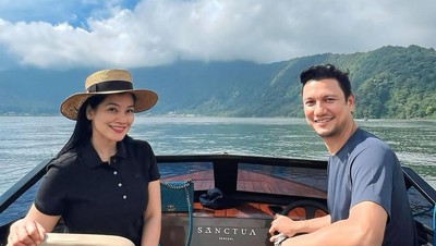 Foto: Liburan Titi Kamal dan Keluarga di Bali