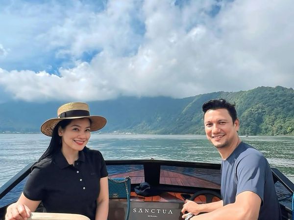 Foto: Liburan Titi Kamal dan Keluarga di Bali