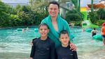 Foto: Liburan Titi Kamal dan Keluarga di Bali