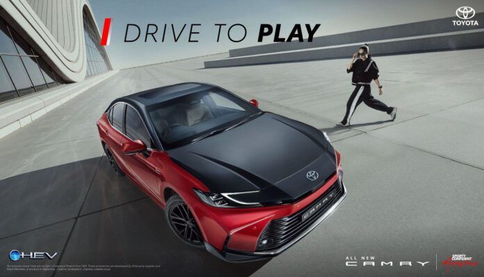 Toyota Camry Hybrid Sprint Edition.