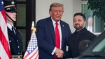 Momen Trump Sambut Zelenskiy di Tengah Upaya Akhiri Perang Ukraina-Rusia