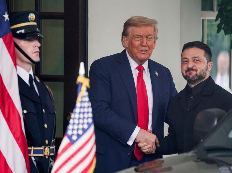 Momen Trump Sambut Zelenskiy di Tengah Upaya Akhiri Perang Ukraina-Rusia