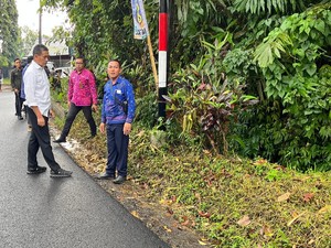 Proyek Perbaikan Jalan Sekumpul Buleleng Rampung