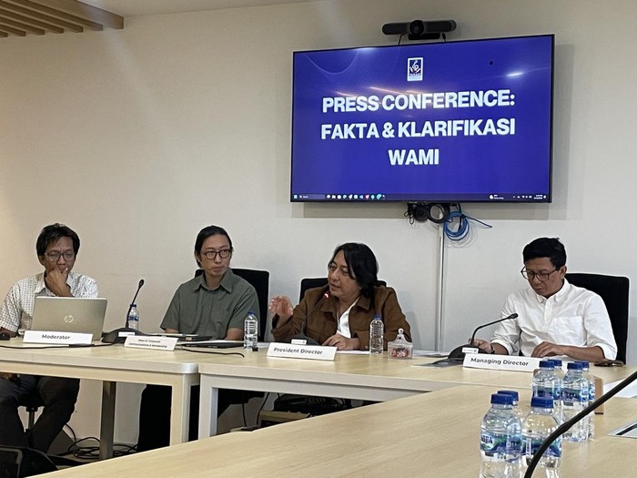 WAMI Wahana Musik Indonesia (WAMI) menggelar jumpa pers terkait kritik Ari Lasso.