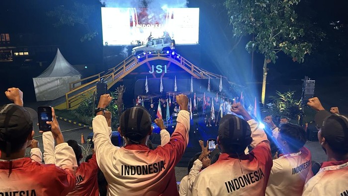pembukaan Kejuaraan Asia Woodball 2025 di Bogor, Jawa Barat, 19 Agustus 2025.