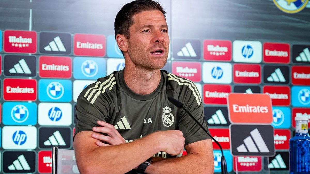 Pelatih Real Madrid, Xabi Alonso. (Foto: SOPA Images/LightRocket via Gett/SOPA Images)