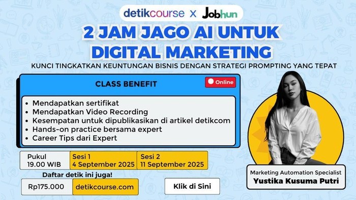 2 Jam Jago AI untuk Digital Marketing