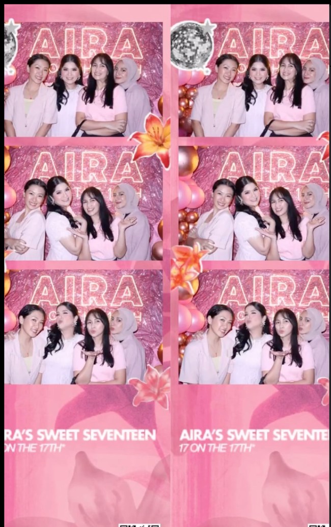 Acara ulang tahun tersebut ramai dihadiri oleh keluarga, teman-teman Almira, hingga para sahabat Annisa. Foto: Instagram/@annisayudhoyono