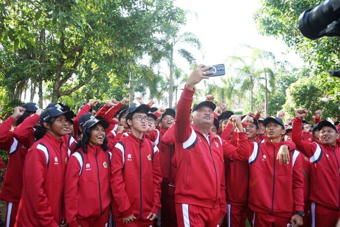Porprov Bali XVI, Bupati Gianyar Lepas 663 Atlet & Target 3 Besar Juara
