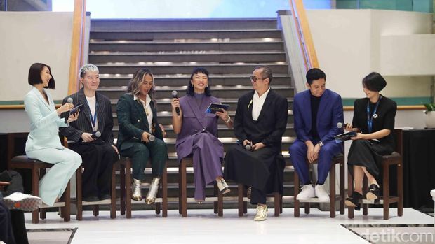 Finalis Miss Universe Indonesia 2025 catwalk di La Monda, Plaza Indonesia (20/8/2025).