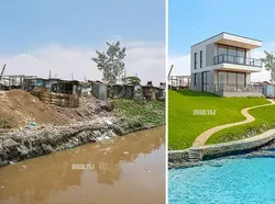 Keren! Bangunan Kumuh Disulap Jadi Arsitektur Modern Memukau