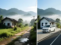 Keren! Bangunan Kumuh Disulap Jadi Arsitektur Modern Memukau