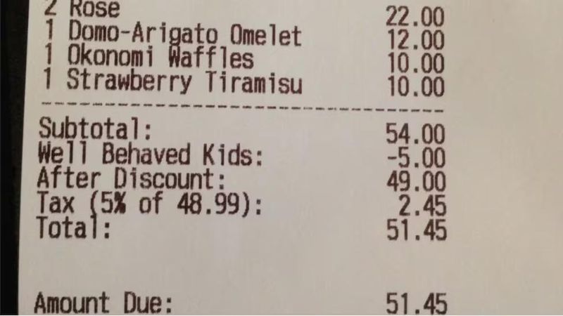 Gegara Anaknya Sopan, Orang Tua Ini Dapat Diskon di Restoran!