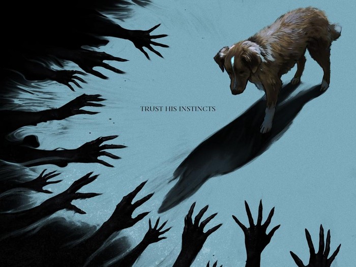 Poster film horor Good Boy (2025).