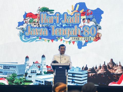 Gubernur Jawa Tengah, Ahmad Luthfi.