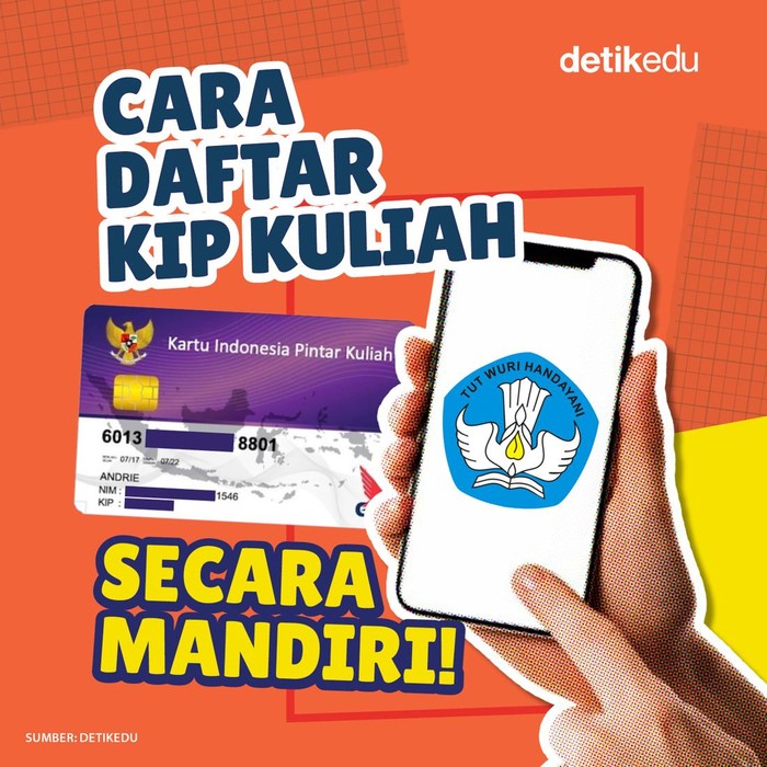 Infog cara daftar KIP Kuliah
