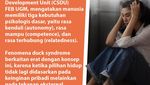 Infografis: Mengenal Duck Syndrome