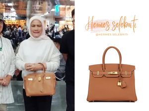 Gaya Iriana Jokowi Tenteng Tas Hermes Curi Atensi, Seharga Rumah