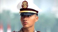 Isra Mashel Arifin mempunyai cita-cita menjadi polisi. Isra kini mulai menggapai cita-citanya dengan menjadi taruna Akpol. Foto: Instagram @sandyarifinsh