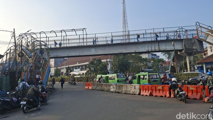 JPO Paledang di Bogor (M Sholihin/detikcom)