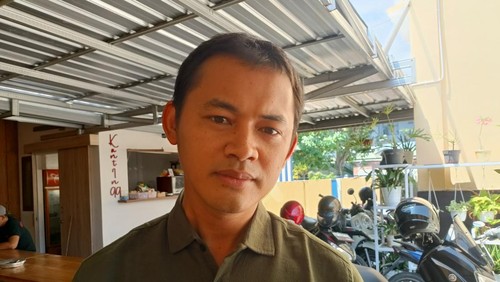 Kasatreskrim Polresta Mataram AKP Regi Halili. (Abdurrasyid Efendi/detikBali).