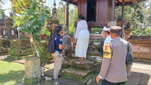 Kasus pencurian uang kepeng terjadi di Pura Puseh Desa Adat Dadia, Banjar Dinas Dadia, Desa Babahan, Kecamatan Penebel, Tabanan, Rabu (20/8/2025).