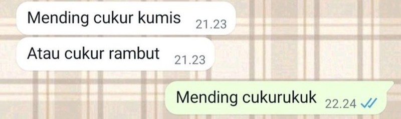 Kumpulan Chat Random Bikin Ngakak